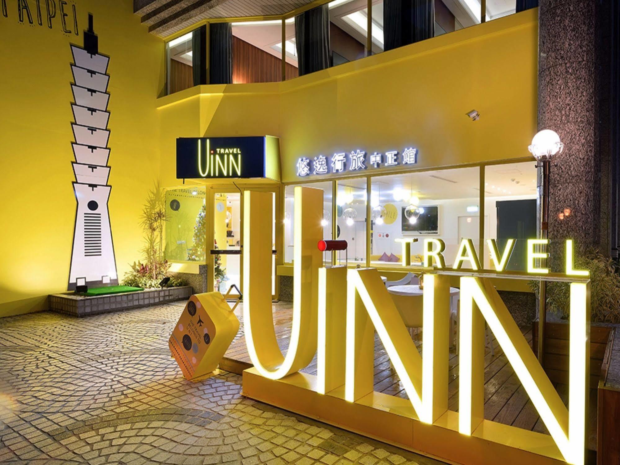 Uinn Travel Hostel Taipei Bagian luar foto